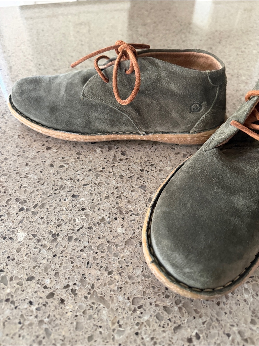 Born green suede weejun - Picture 5 of 7